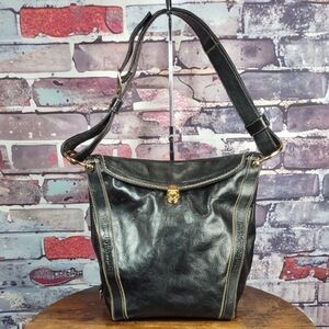 Marino Orlandi Leather Shoulder Bag